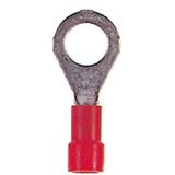 Insulated ring connector terminal M6 red, 0.5-1.5mmý