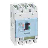 423461 Circuit breaker DPX3 250HP 3 poles,rated current of 100A and S10 electronic protection unit