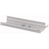 Cover frame strip for top or bottom for width = 800mm, grey