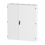 Floor-standing distribution board EMC2 empty, IP55, protection class II, HxWxD=1550x1300x270mm, white (RAL 9016)