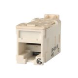 HDJ6-88 Clarity High Density Jack (HDJ) CAT6, T568A/B, White