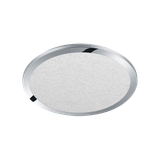 Cinzia H2O LED ceiling lamp round chrome/crystal effect