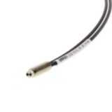 Fiber optic sensor head, diffuse, long distance detection, M6 cylindri