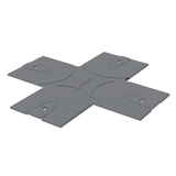 UNIPRO CCP3 G Control-DALI Cover plate, grey
