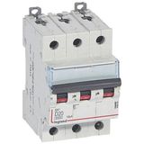 DX³6000 10kA high inlet and low outlet 3P 400~ screw circuit breaker - 20A - D curve - for traditional HX³ comb