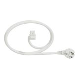 M Unit Cable 3m-2,5mm2-Angled-White