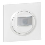 2-wire dooxie wall detector without Neutral delivered with white square plate