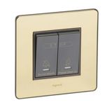 Synergy Sleek Hotel Call Indicator Internal Room Control Gold