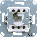 Key switch insert, Push-button 1-pole 133.18