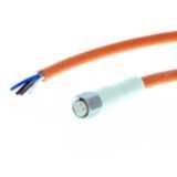 Sensor cable, M8 straight socket (female), 4-poles, PVC washdown resit