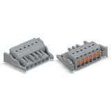 2231-117/037-000 1-conductor female connector; push-button; Push-in CAGE CLAMP®