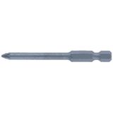 Bit for cross-head screws, E 6.3 DIN 3126, Crosshead, 70 x Blade size,