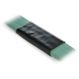 Insulating tape for flat cable 3-pole for flat cable 5 x 10 mm² black
