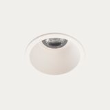 Downlight Lite ø105mm 6.7W LED warm-white 2700K CRI 80 30.2º PHASE CUT White IN IP20 / OUT IP54 595lm