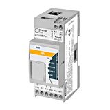 Data logger with web server for conn. to the Modbus meters