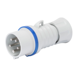 STRAIGHT PLUG HP - IP44/IP54 - 3P+N+E 32A 200-250V 50/60HZ - BLUE - 9H - SCREW WIRING