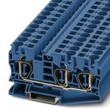 Feed-through terminal block ST 10-TWIN BU