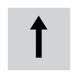 Insert label, transparent, arrow symbol