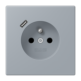 Socket Frz/Belg with USB charger LC4320O LC1520F-18C257