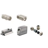 Industrial connectors (set), Series: HA, Screw connection, Size: 5, Nu