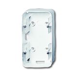 1702-24G Cover Frames Surface-mounted, dry Studio white