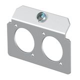 Support plate 2 x type K for mounting support
