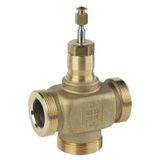 3-WAY VALVE PN16 DN20 KVS 6,3 MALE