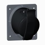 316RAM5 Panel mounted socket