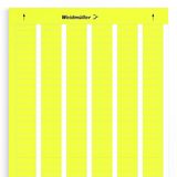 Device marking, Self-adhesive, 27 mm, Polyester, PVC-free, yellow
