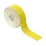 Device marking, halogen-free, 25 mm, Polypropylene, yellow