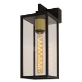 Lucide LAURENS - Wall light Outdoor - 1xE27 - IP54 - Black