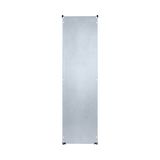 Mounting plate H=1800 W=600 mm, 3 mm galvanized sheet steel