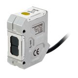 Photoelectric sensor, rectangular housing, stainless steel, oil-resist