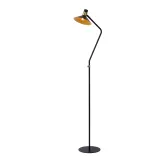 PEPIJN Floorlamp 1xE14 Black/Gold