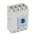MCCB DPX³ 630 - thermal magnetic - 4P - Icu 50 kA (400 V~) - In 500 A