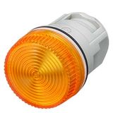 Indicator light, 16 mm, round, plas...