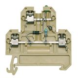 Multi-tier modular terminal, Screw connection, 4 mm², 24 V, Number of 