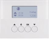 Blind time switch, display, K.1, p. white glossy