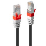 1m Cat.6A S/FTP LSZH Network Cable, Black (Fluke Tested) RJ45, M/M, 500MHz, Copper, 26AWG