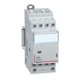 Power contactor CX³ - with 230 V~ coll - 4P - 400 V~ - 25 A - 4 N/C