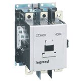 3-pole contactors CTX³ 400 - 400 A - 380-450 V~/= - 2 NO + 2 NC -screw terminals