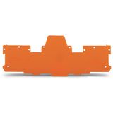 Separator plate 1.1 mm thick oversized orange