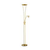 Arizona LED floor lamp uplighter brass