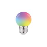 LED Color Bulb 1W G45 240V 55Lm PC RGB THORGEON