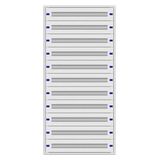 Flush-mounted distribution board 3U-33K,H:1605 W:810 D:250mm