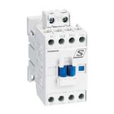 Contactor 3-pole, CUBICO Classic, 11kW, 25A, 1NO+1NC, 24VAC