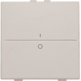 Single key with 'I' and '0' symbols for wireless switch or push button