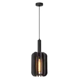 Lucide RAFAL - Hanging lamp - Ø 20 cm - 1xE27 - Gray