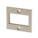 Flush mounting adapter for H7E, panel cut-out 52.5x27.5mm