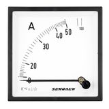 Ammeter, 96x96mm, 50A, AC, Direct measuring